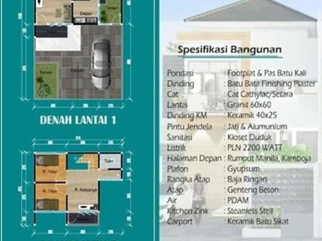 Detail Spesifikasi Bangunan Rumah Nomer 27