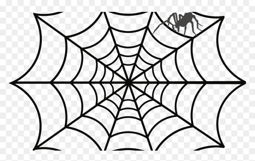 Detail Spider And Web Clipart Nomer 52