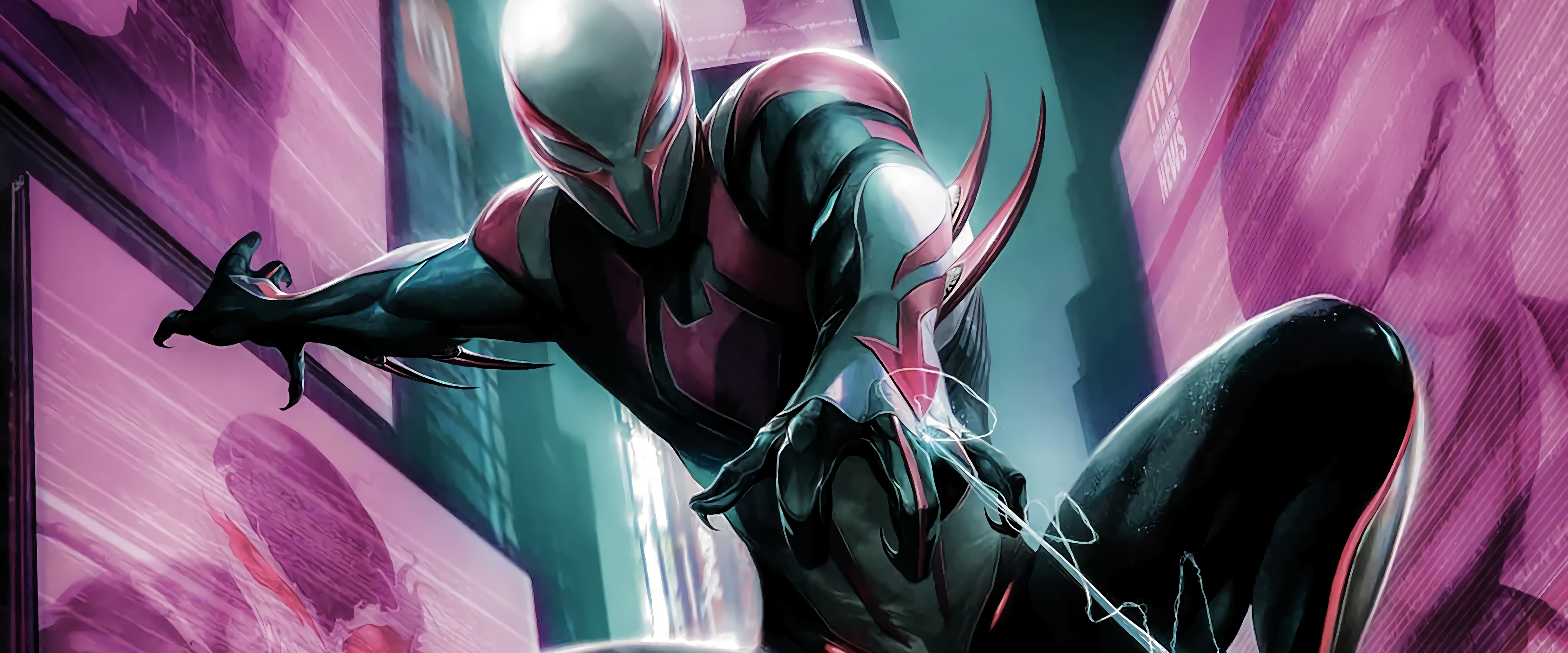 Detail Spider Man 2099 Wallpaper Nomer 12