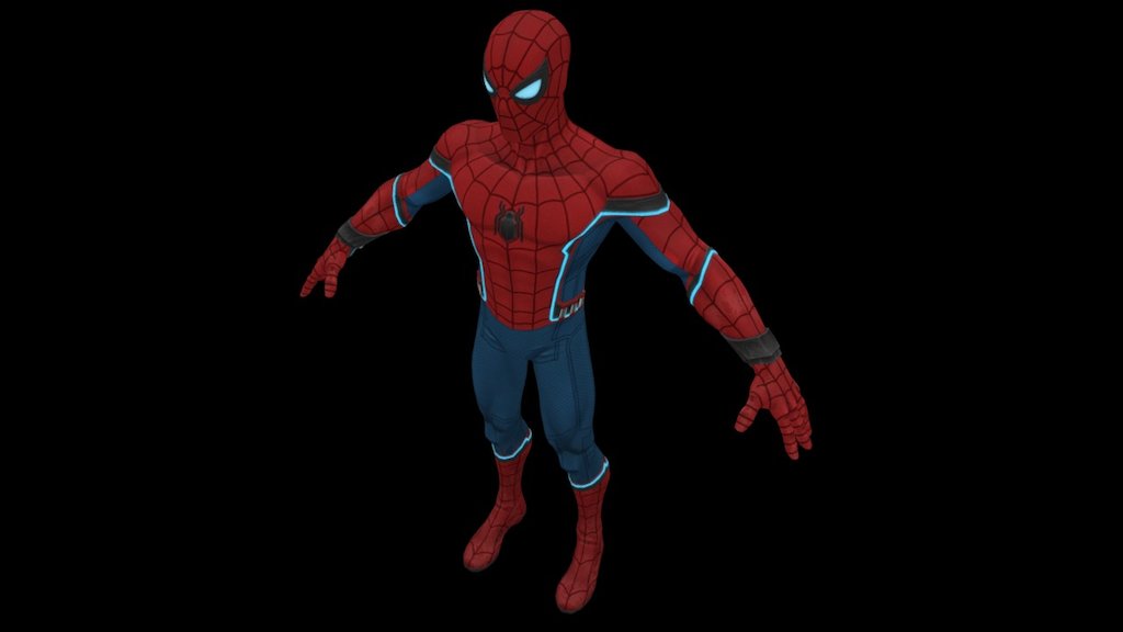 Detail Spider Man 3d Nomer 7