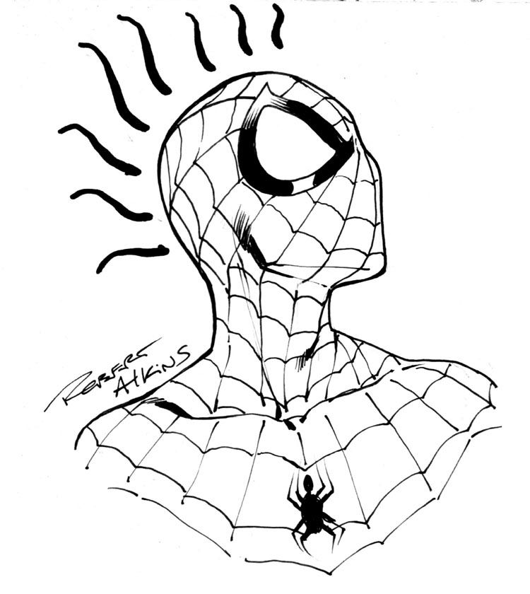 Detail Spider Man Hantu Nomer 48