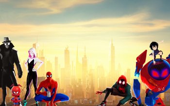 Detail Spider Man Into The Spider Verse Wallpaper 4k Nomer 42