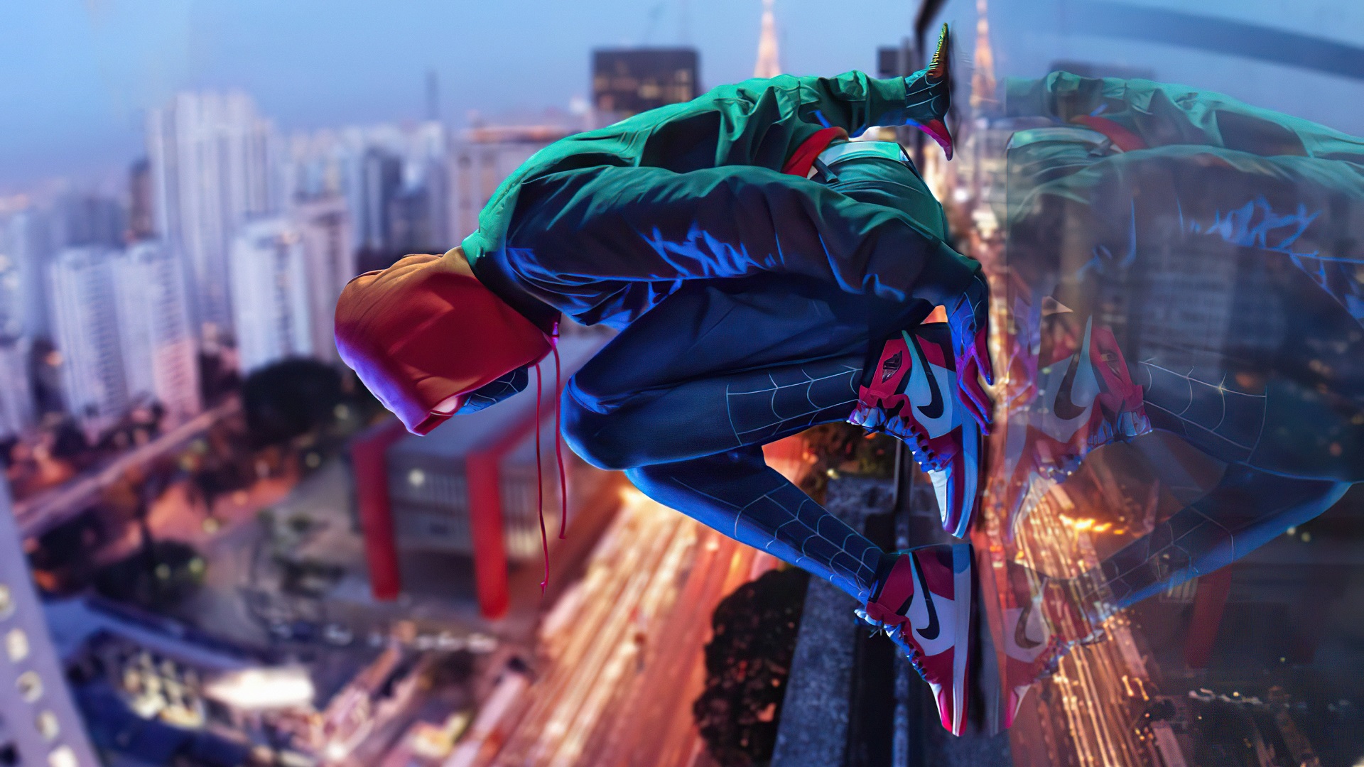 Detail Spider Man Into The Spider Verse Wallpaper Hd Nomer 31