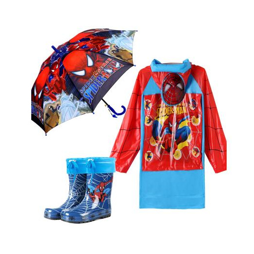 Detail Spider Man Raincoat And Umbrella Nomer 44