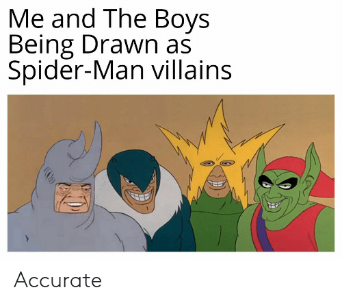 Detail Spider Man Villains Meme Nomer 20