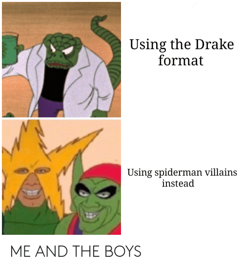 Detail Spider Man Villains Meme Nomer 29