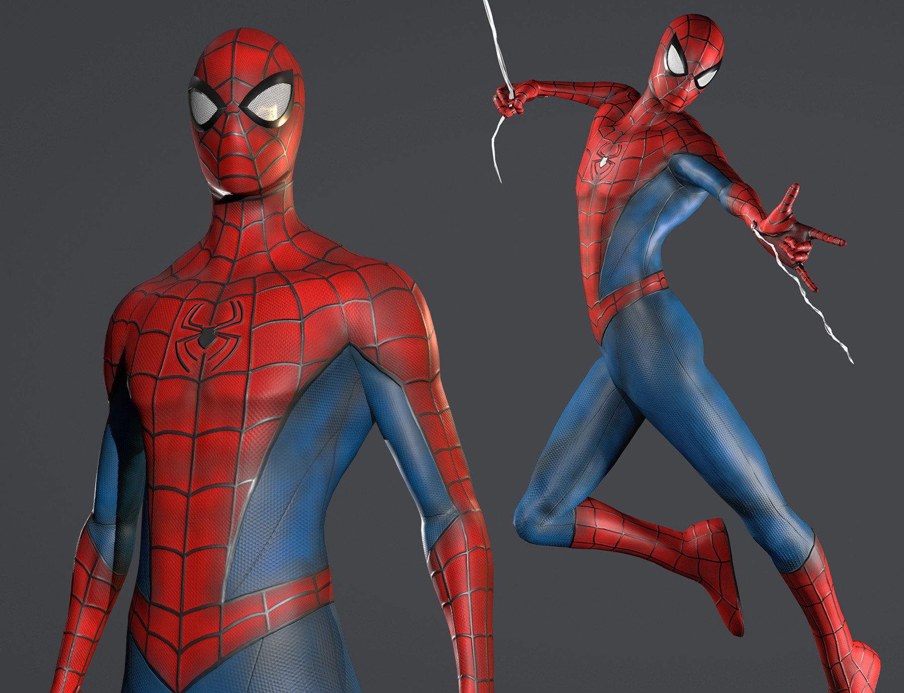 Detail Spiderman 3d Nomer 3