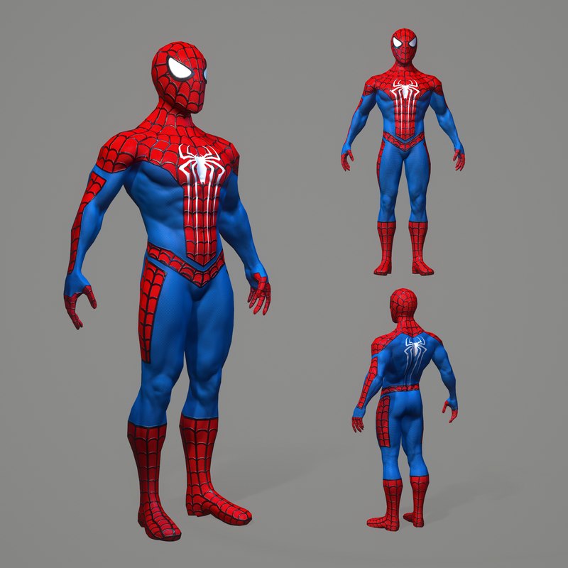 Detail Spiderman 3d Nomer 40