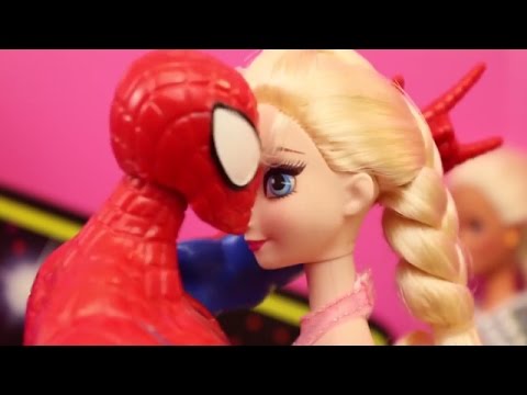 Detail Spiderman And Elsa Kiss Nomer 14