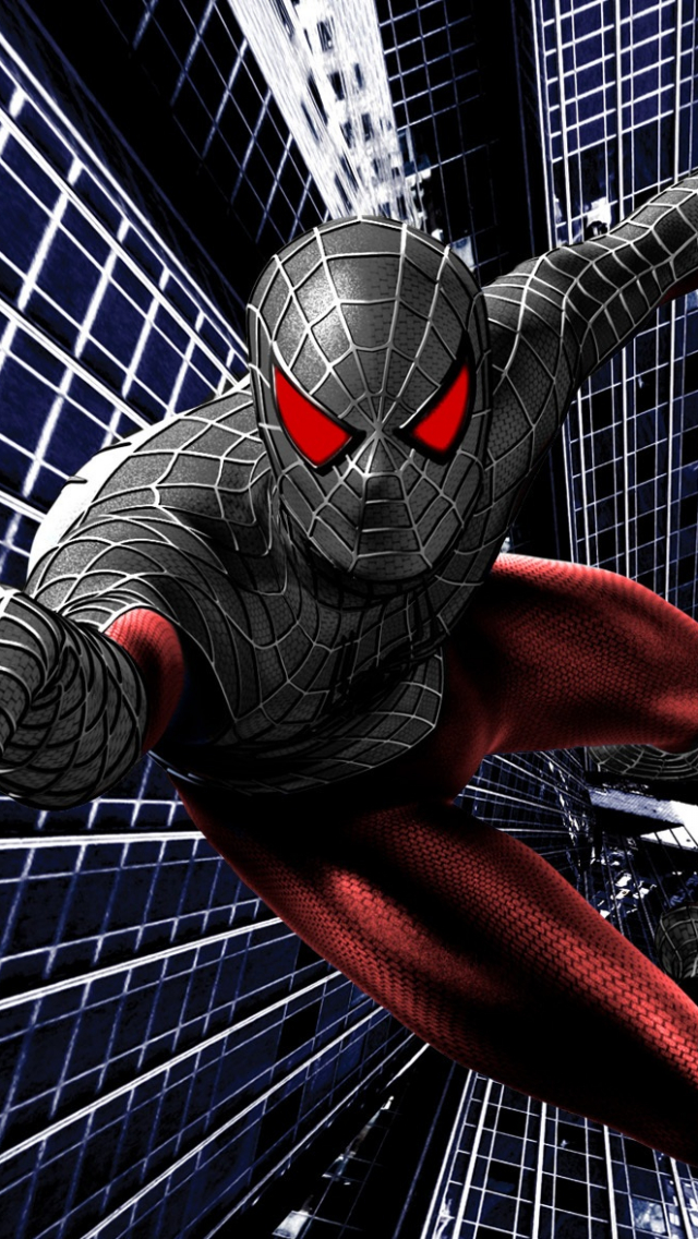 Detail Spiderman Black Wallpaper Nomer 29