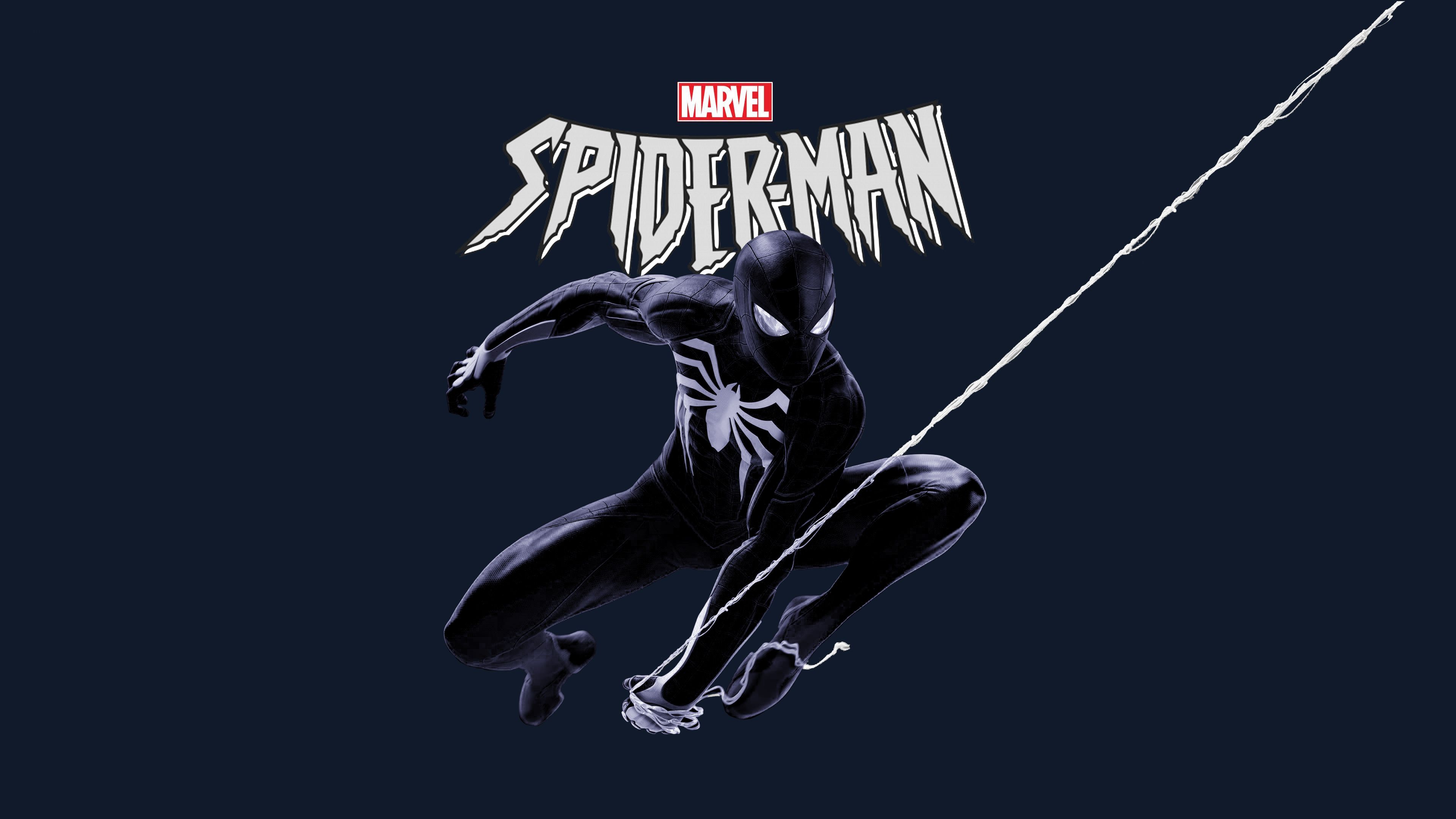 Detail Spiderman Black Wallpaper Nomer 35