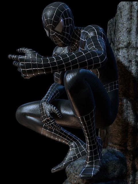 Detail Spiderman Black Wallpaper Nomer 38