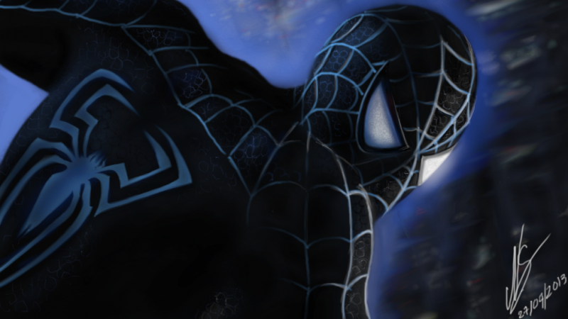 Detail Spiderman Black Wallpaper Nomer 39