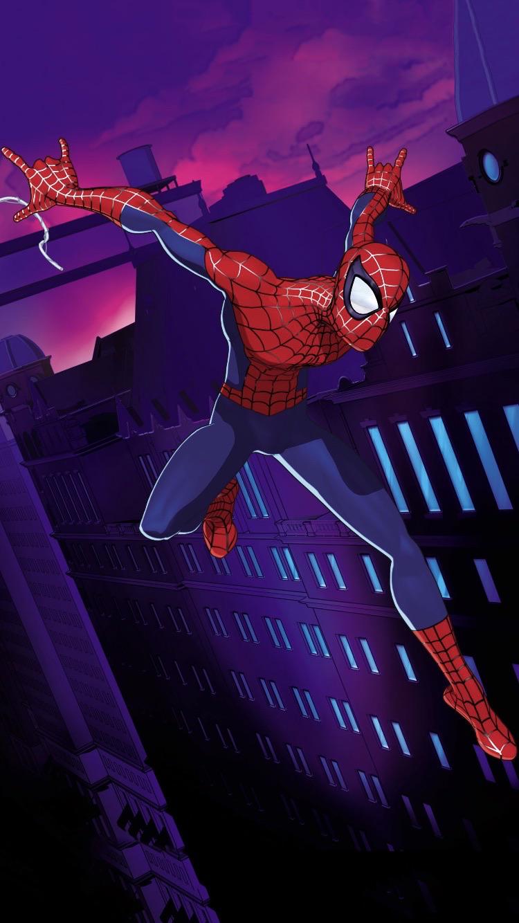 Detail Spiderman Cartoon Wallpaper Nomer 25