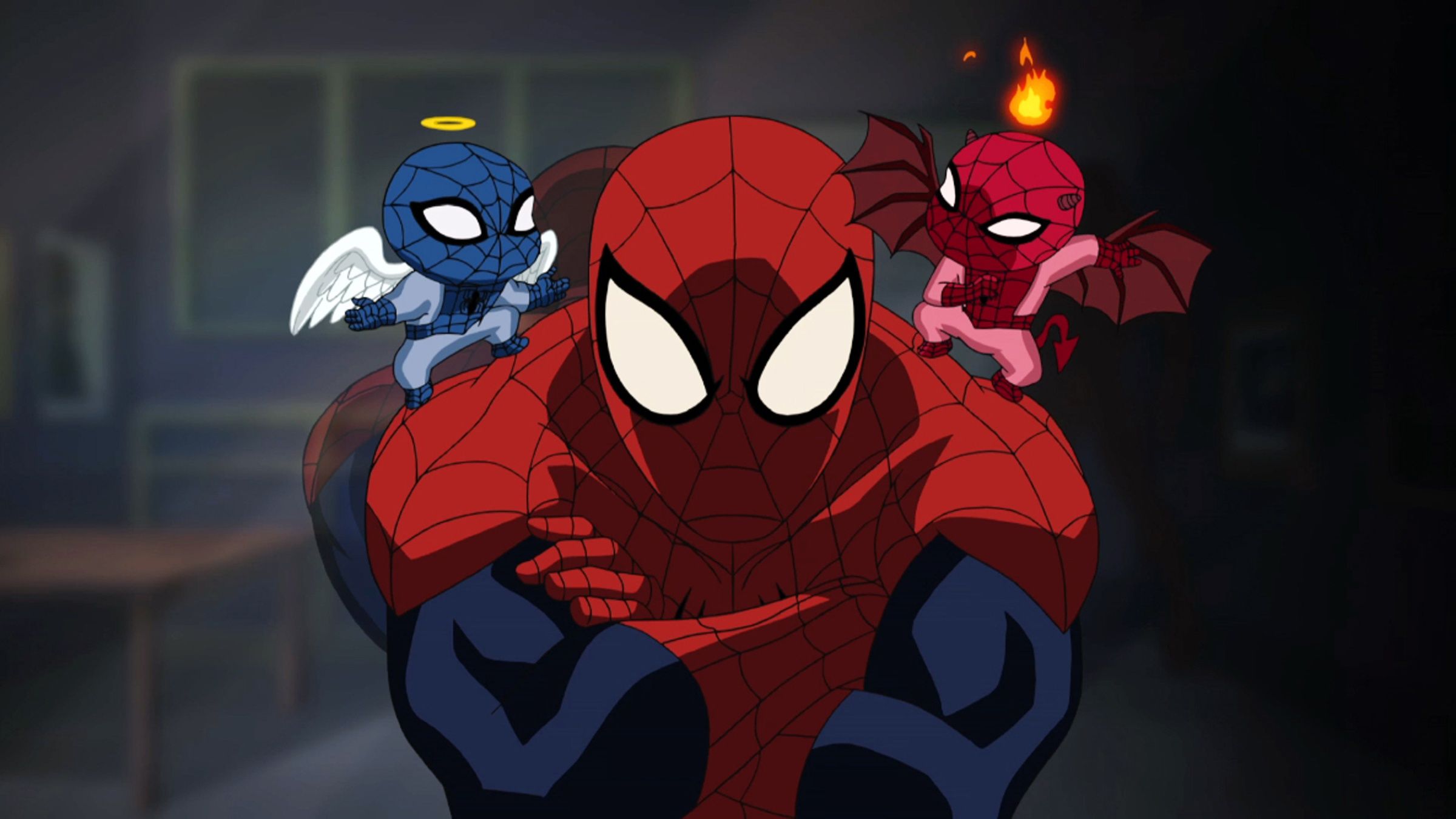 Detail Spiderman Cartoon Wallpaper Nomer 49