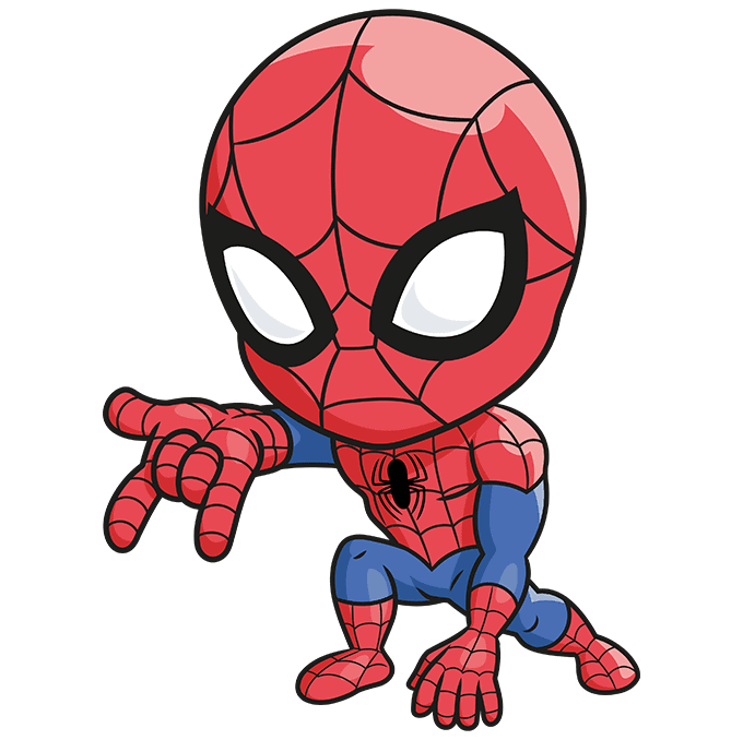 Detail Spiderman Chibi Png Nomer 18