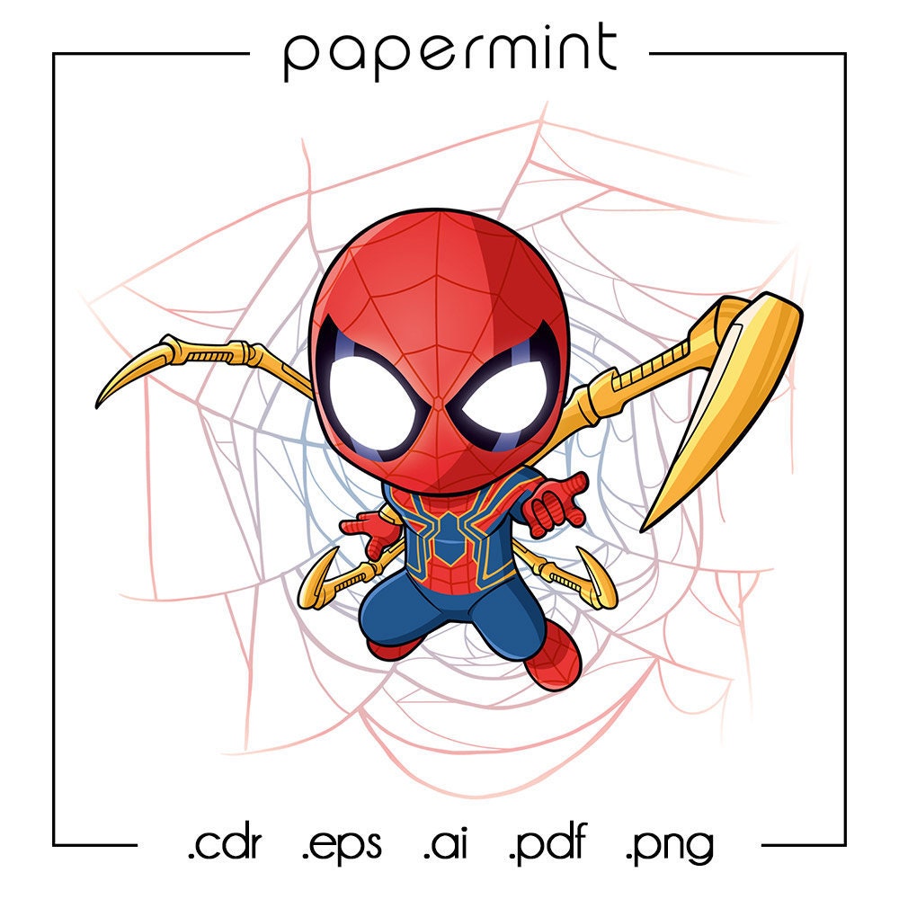 Detail Spiderman Chibi Png Nomer 40