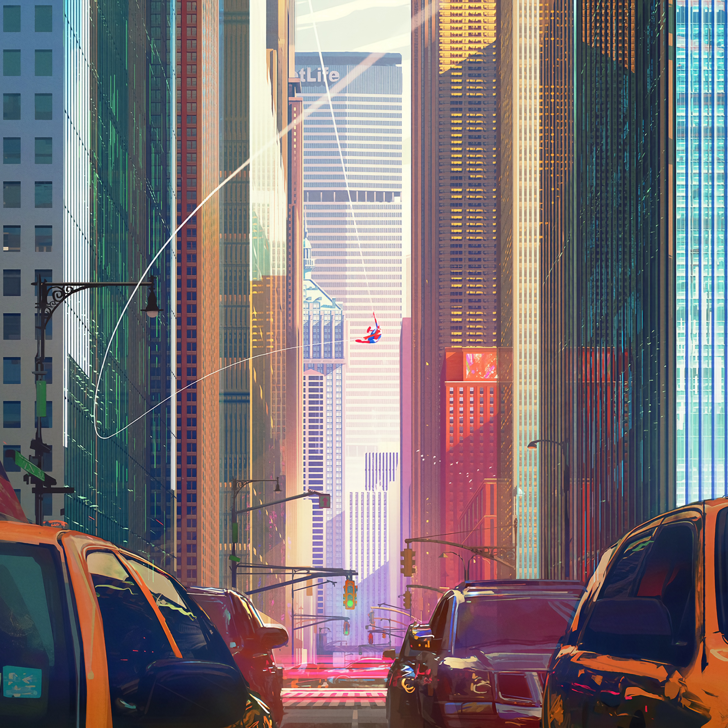 Detail Spiderman City Background Nomer 6