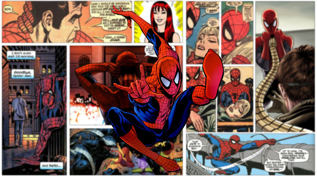 Detail Spiderman Comic Wallpaper Nomer 39