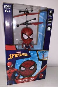 Detail Spiderman Flying Character Ufo Helicopter Nomer 2