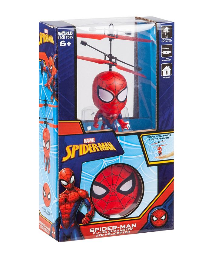 Detail Spiderman Flying Character Ufo Helicopter Nomer 14