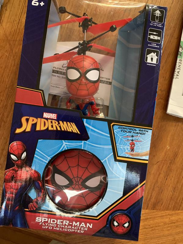 Detail Spiderman Flying Character Ufo Helicopter Nomer 16