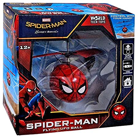 Detail Spiderman Flying Character Ufo Helicopter Nomer 21