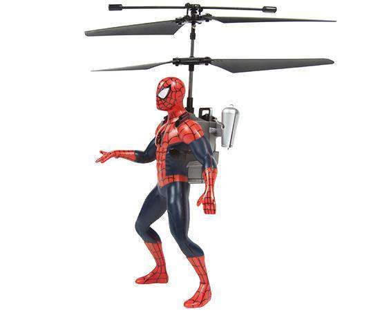 Detail Spiderman Flying Character Ufo Helicopter Nomer 24