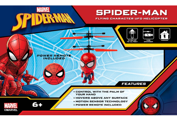 Detail Spiderman Flying Character Ufo Helicopter Nomer 28