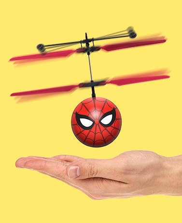 Detail Spiderman Flying Character Ufo Helicopter Nomer 46