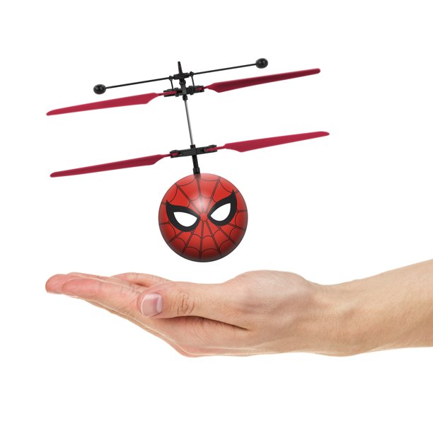 Detail Spiderman Flying Character Ufo Helicopter Nomer 7