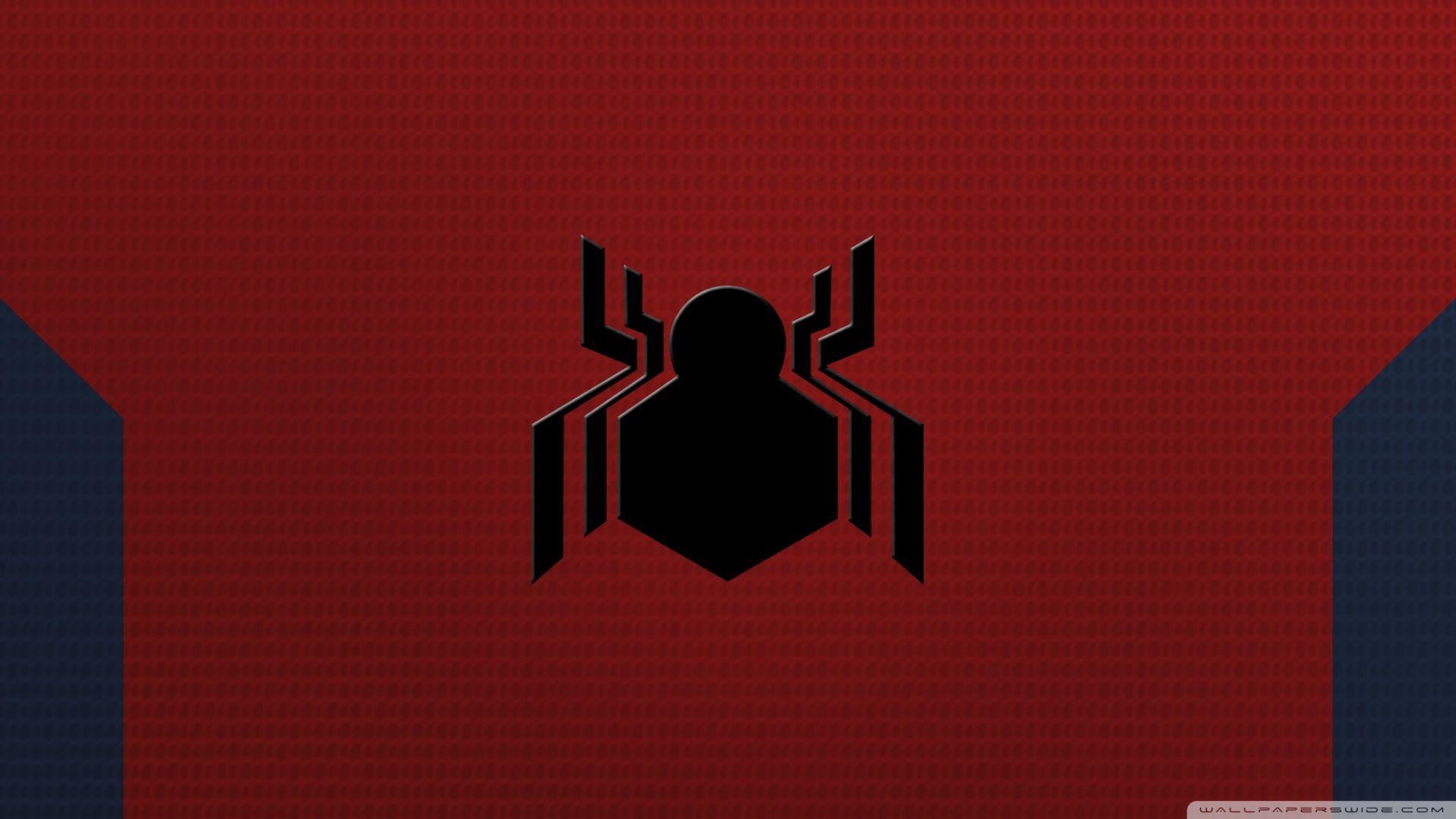 Detail Spiderman Homecoming Logo Wallpaper Nomer 6