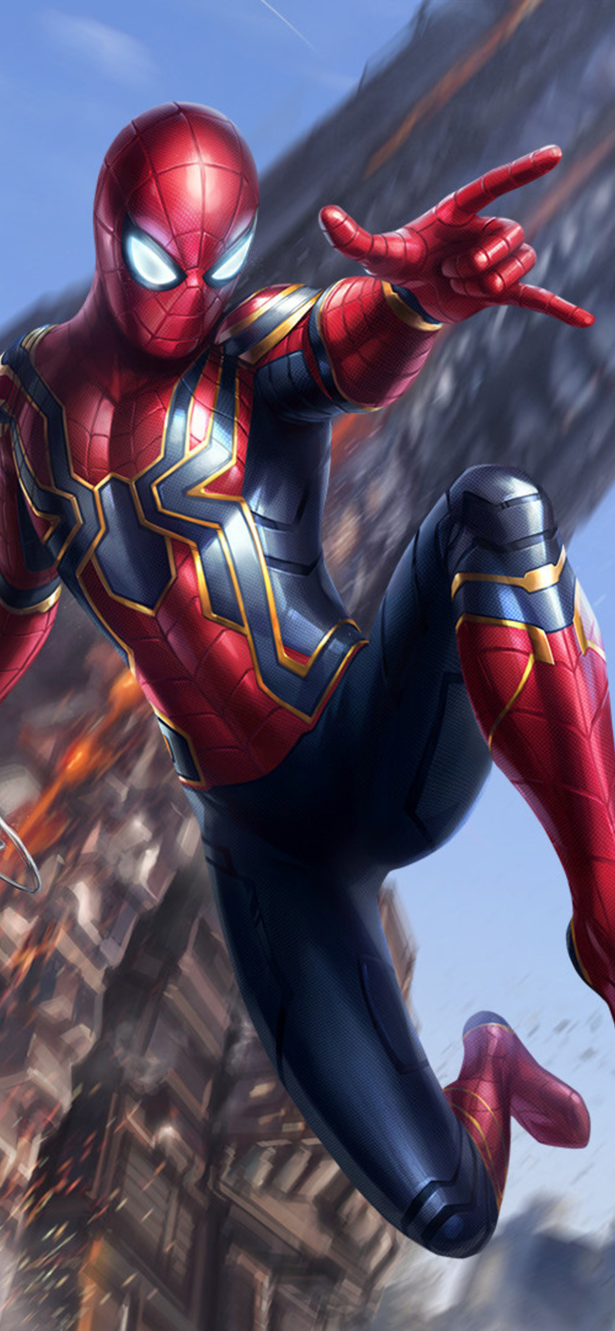 Detail Spiderman Infinity War Wallpaper Nomer 13