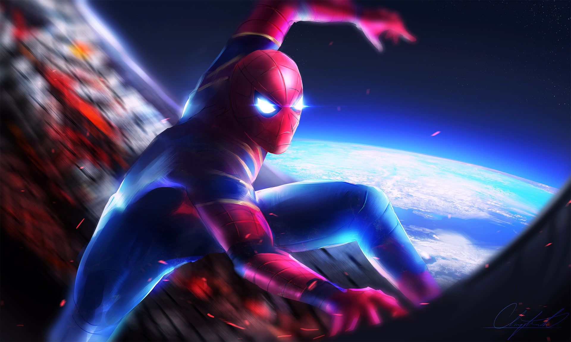 Detail Spiderman Infinity War Wallpaper Nomer 20
