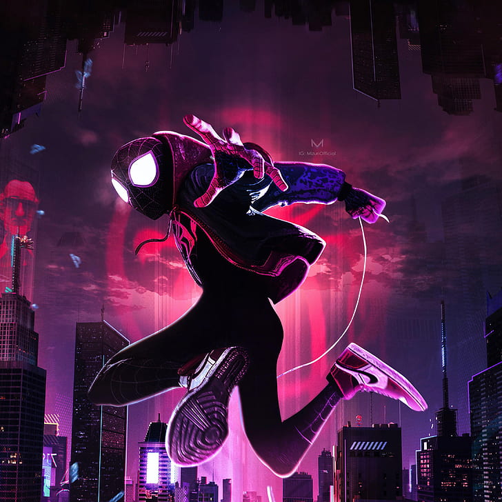 Detail Spiderman Into The Spider Verse Hd Nomer 6