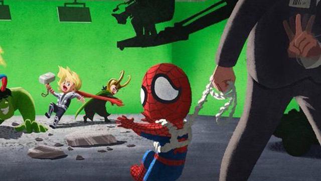 Detail Spiderman Kartun Lucu Nomer 34