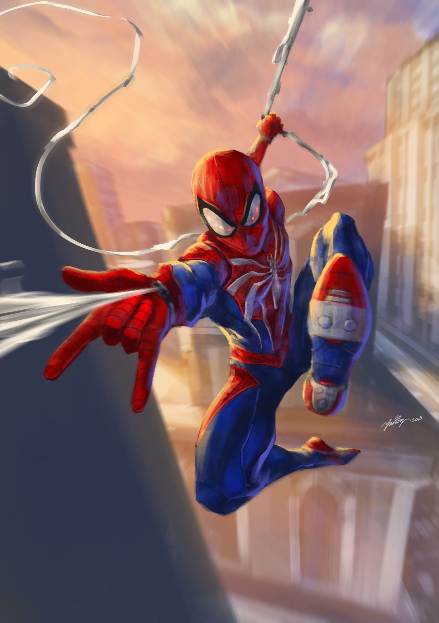 Detail Spiderman Ps4 Wallpaper Nomer 32