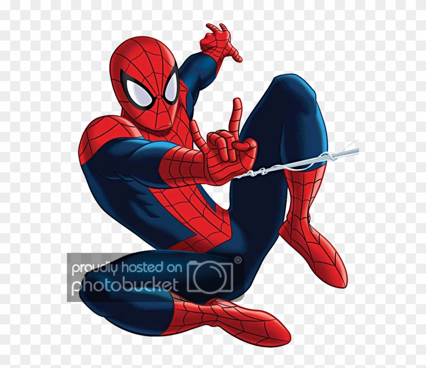 Detail Spiderman Shooting Web Cartoon Nomer 2