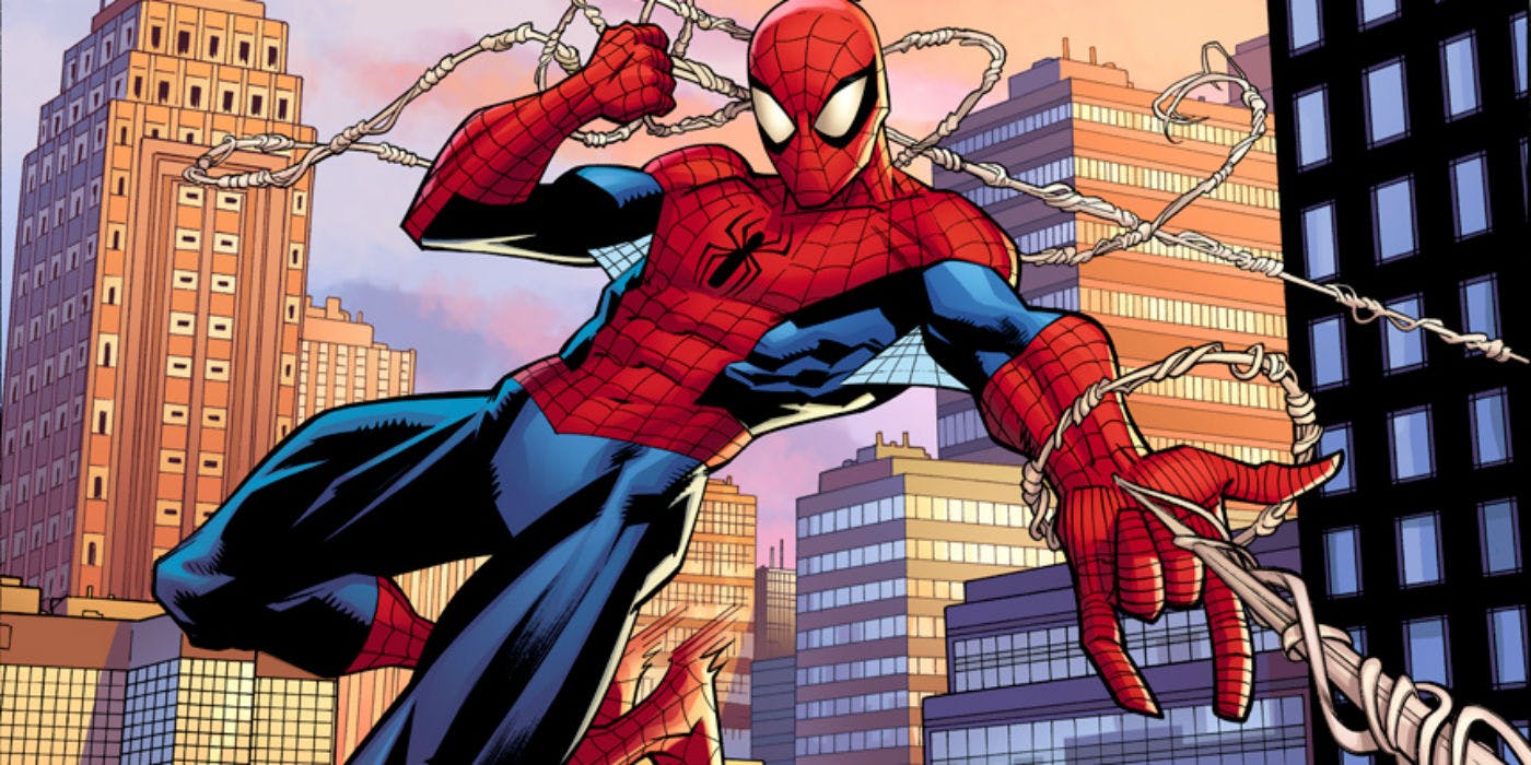 Detail Spiderman Shooting Web Cartoon Nomer 27