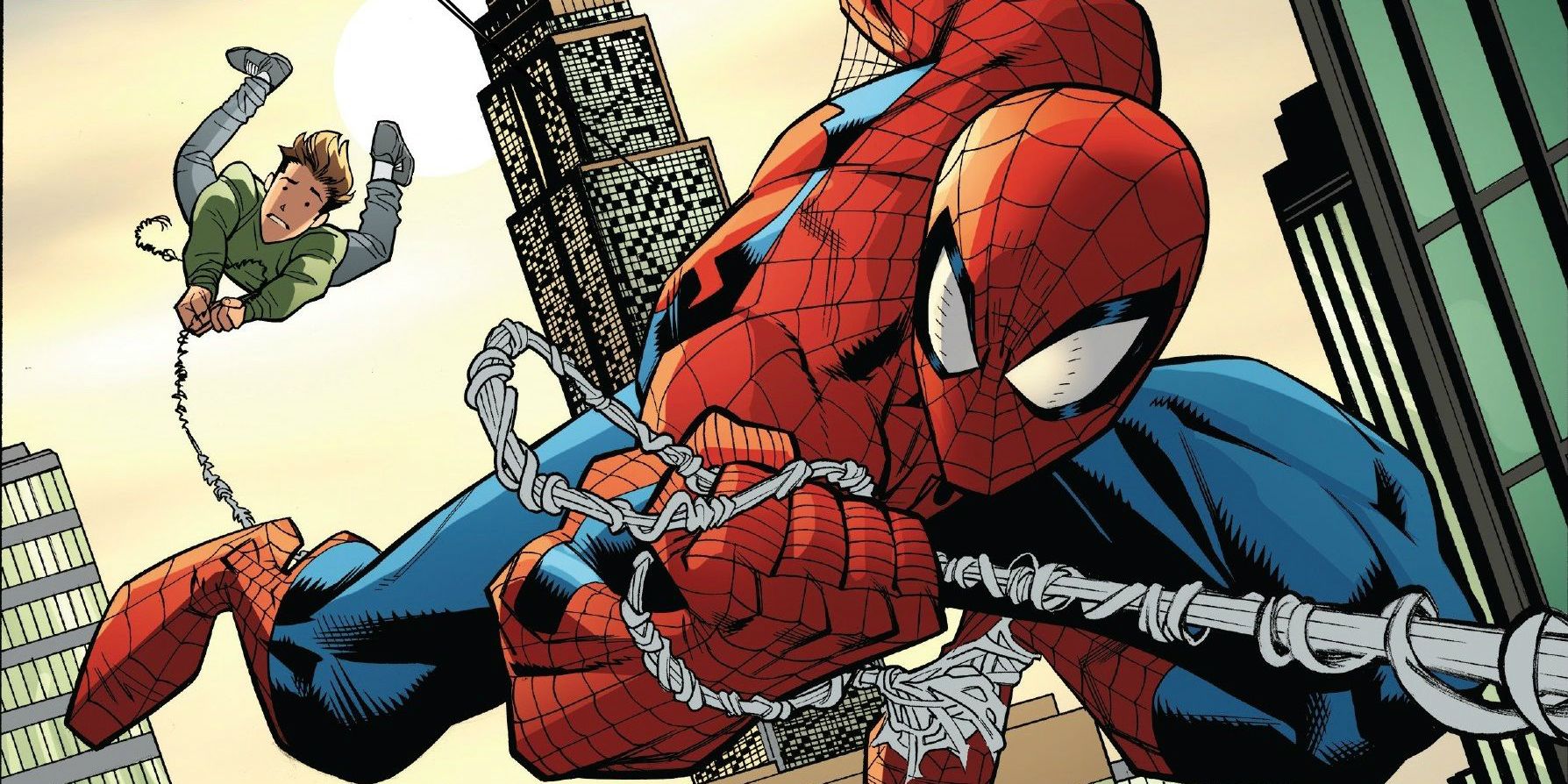 Detail Spiderman Shooting Web Cartoon Nomer 4