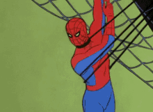 Detail Spiderman Shooting Web Cartoon Nomer 35