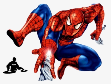 Detail Spiderman Shooting Web Cartoon Nomer 36