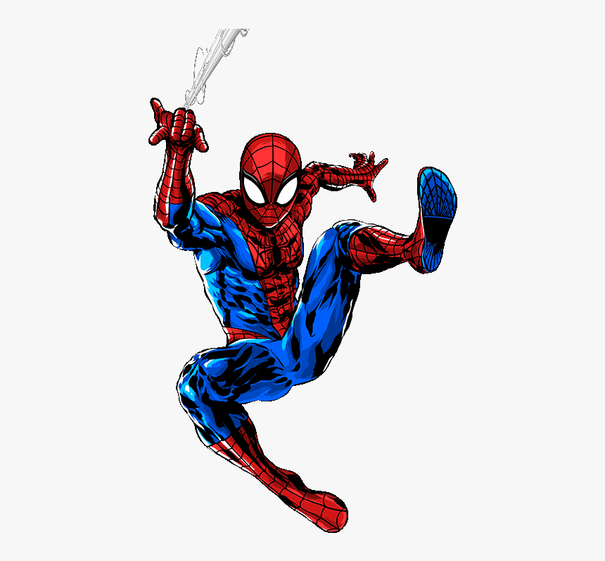 Detail Spiderman Shooting Web Cartoon Nomer 5