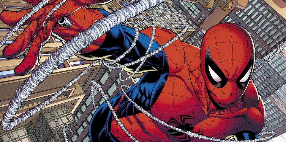 Detail Spiderman Shooting Web Cartoon Nomer 41