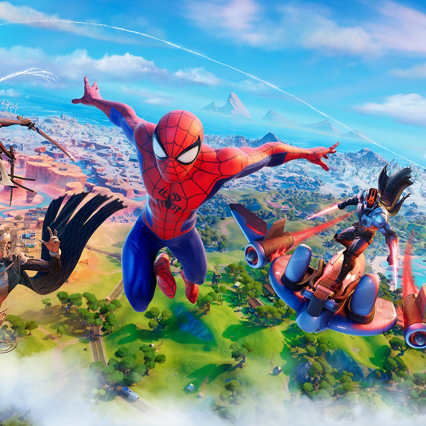 Detail Spiderman Shooting Web Cartoon Nomer 47