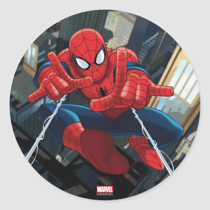Detail Spiderman Shooting Web Cartoon Nomer 54