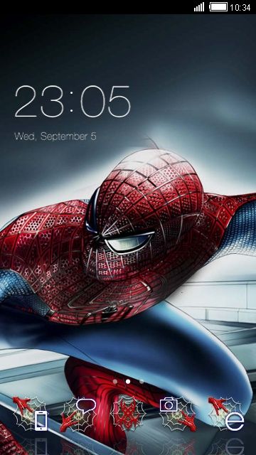 Detail Spiderman Themes For Android Nomer 22