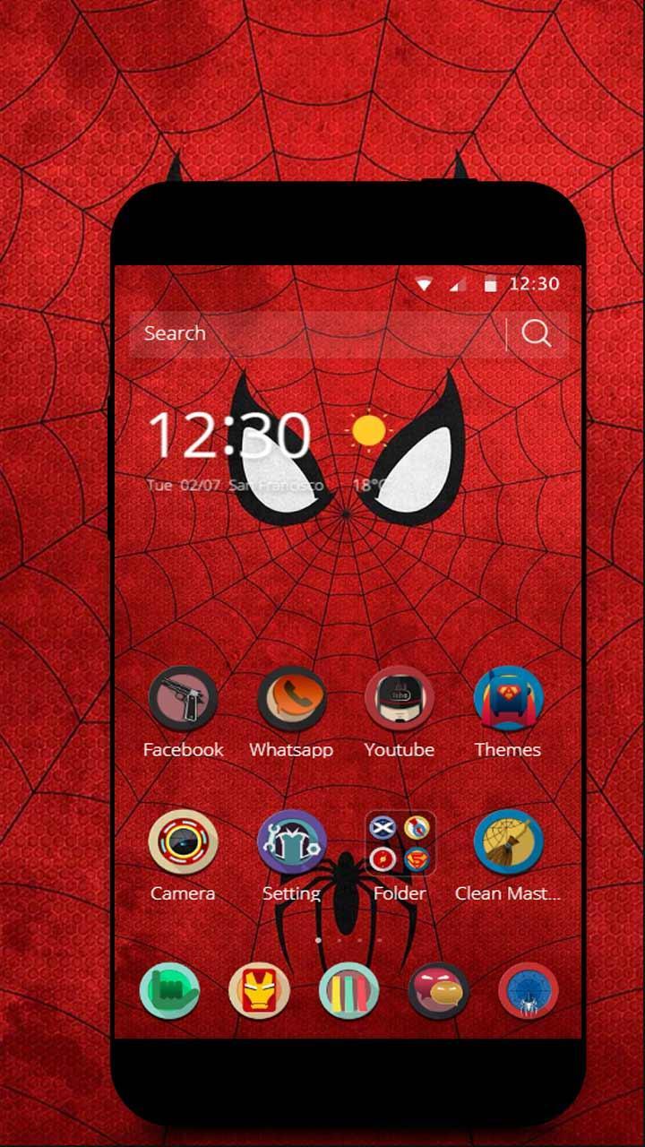 Detail Spiderman Themes For Android Nomer 5