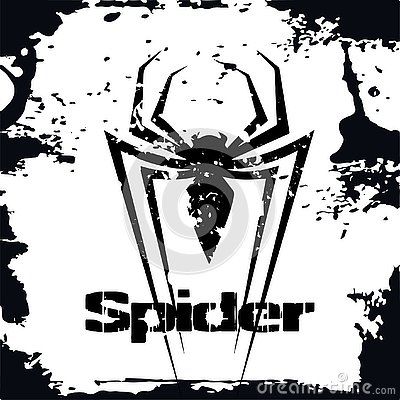 Detail Spiderman Vector Black And White Nomer 23