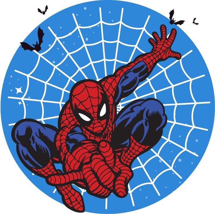 Detail Spiderman Vector Black And White Nomer 40